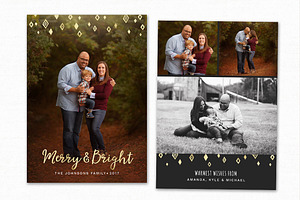 Christmas Card Template CC131