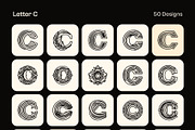 1400 Alphabet Letters Logo, a Solid Icon by Creative Stall (Thumbnail 10 of 34)