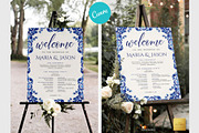 Mexican Wedding Program | CANVA, a Stationery Template by Creative Market (Thumbnail 1 of 6)