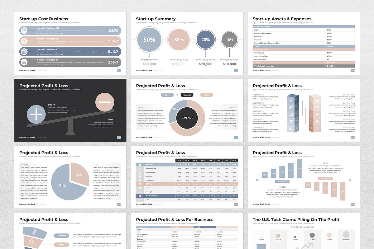 Investor Pitch Deck Keynote Template, a Presentation Template by WhiteGraphic (Photo 8 of 11)