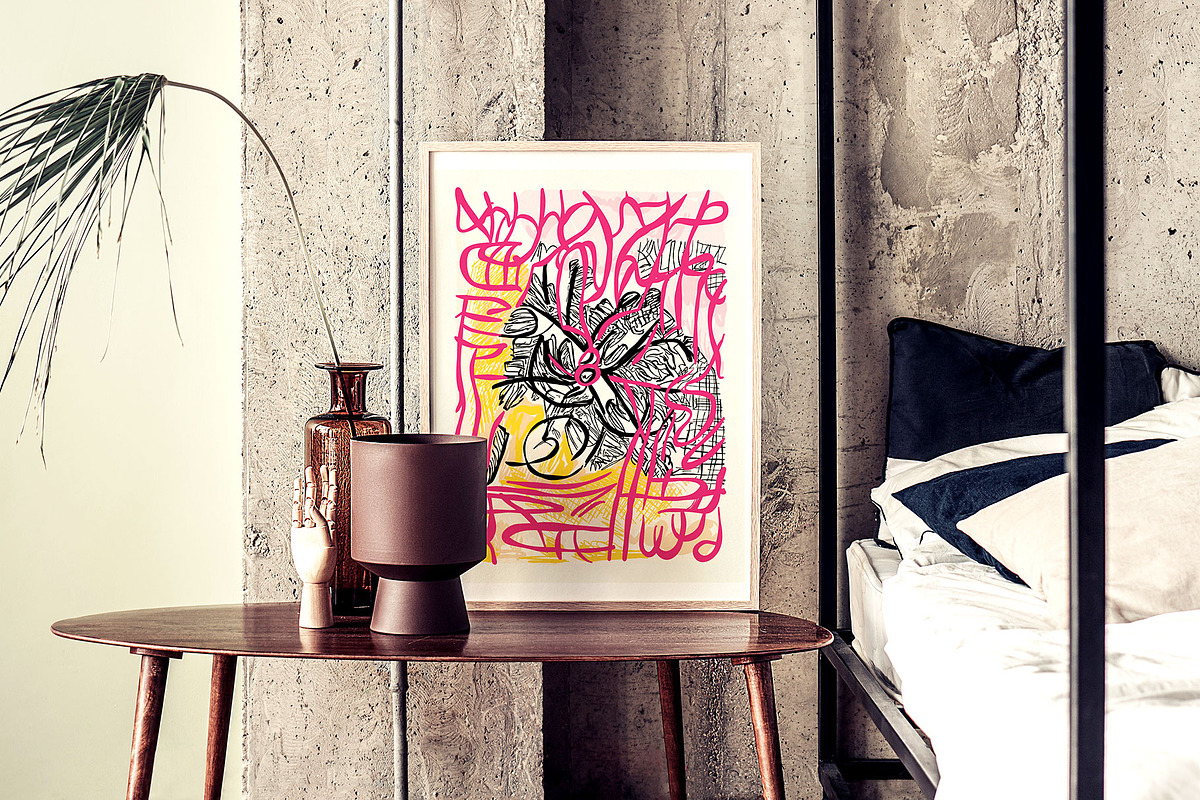 Scribbles Art | Poster Builder, an Object Graphic by KetteCreate (Photo 13 of 14)