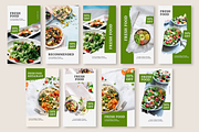 Fresh Food Instagram Storie Template, a Social Media Template by Xtrahive (Thumbnail 2 of 2)