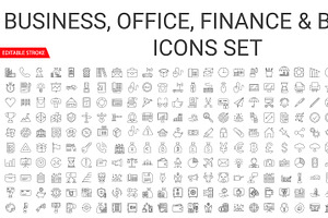 Business, Office, & Banking Icons