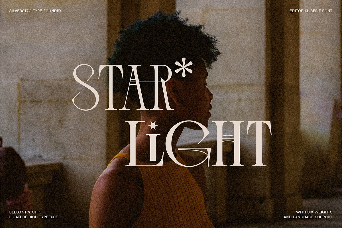 Cosmic Solace - Ligature Typeface, a Serif Font by SilverStag Type Foundry (Photo 30 of 30)