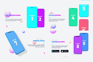 Minimal App Promo, a Templates & Theme by vido_studio