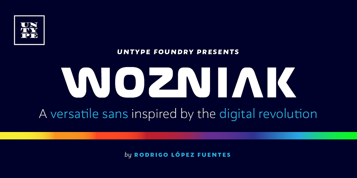 Wozniak, a Sans Serif Font by Untype (Photo 1 of 26)