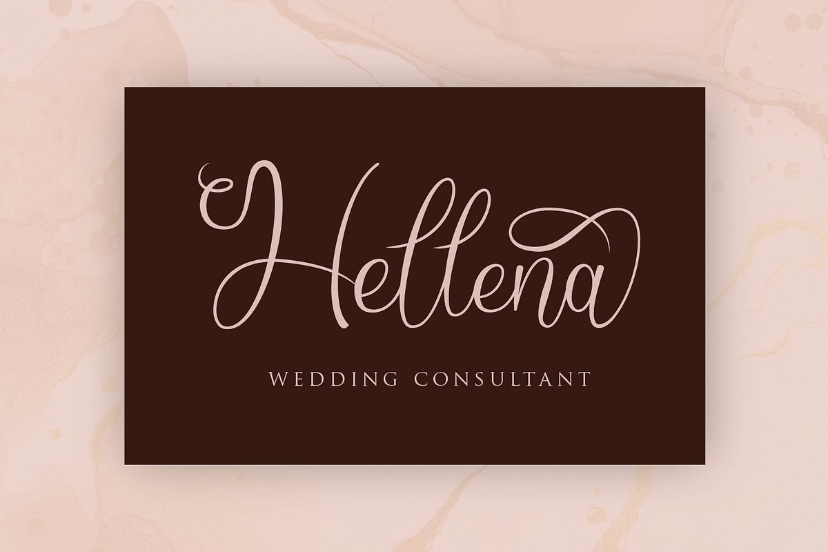 Mellandia, a Script Font by sabrcreative (Photo 4 of 12)