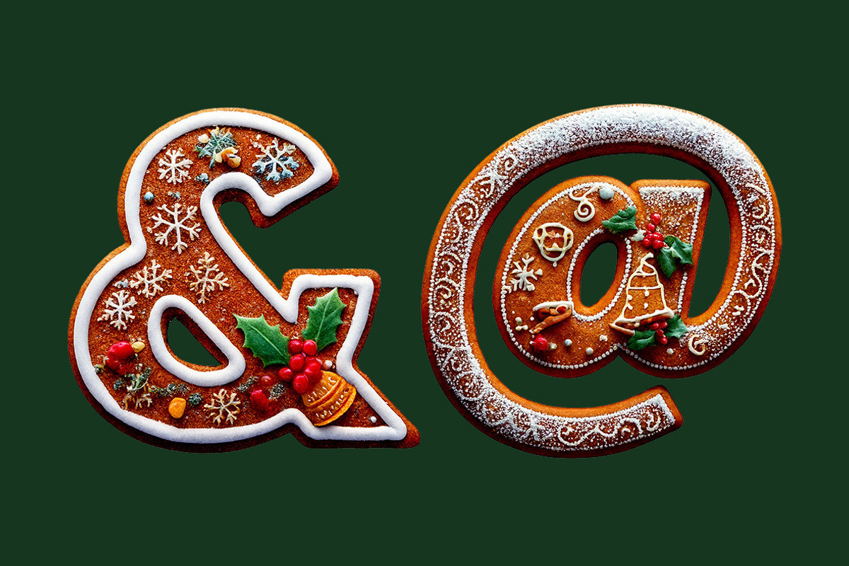Gingerbread Dreams Font, a Sans Serif Font by Handmadefont (Photo 7 of 14)