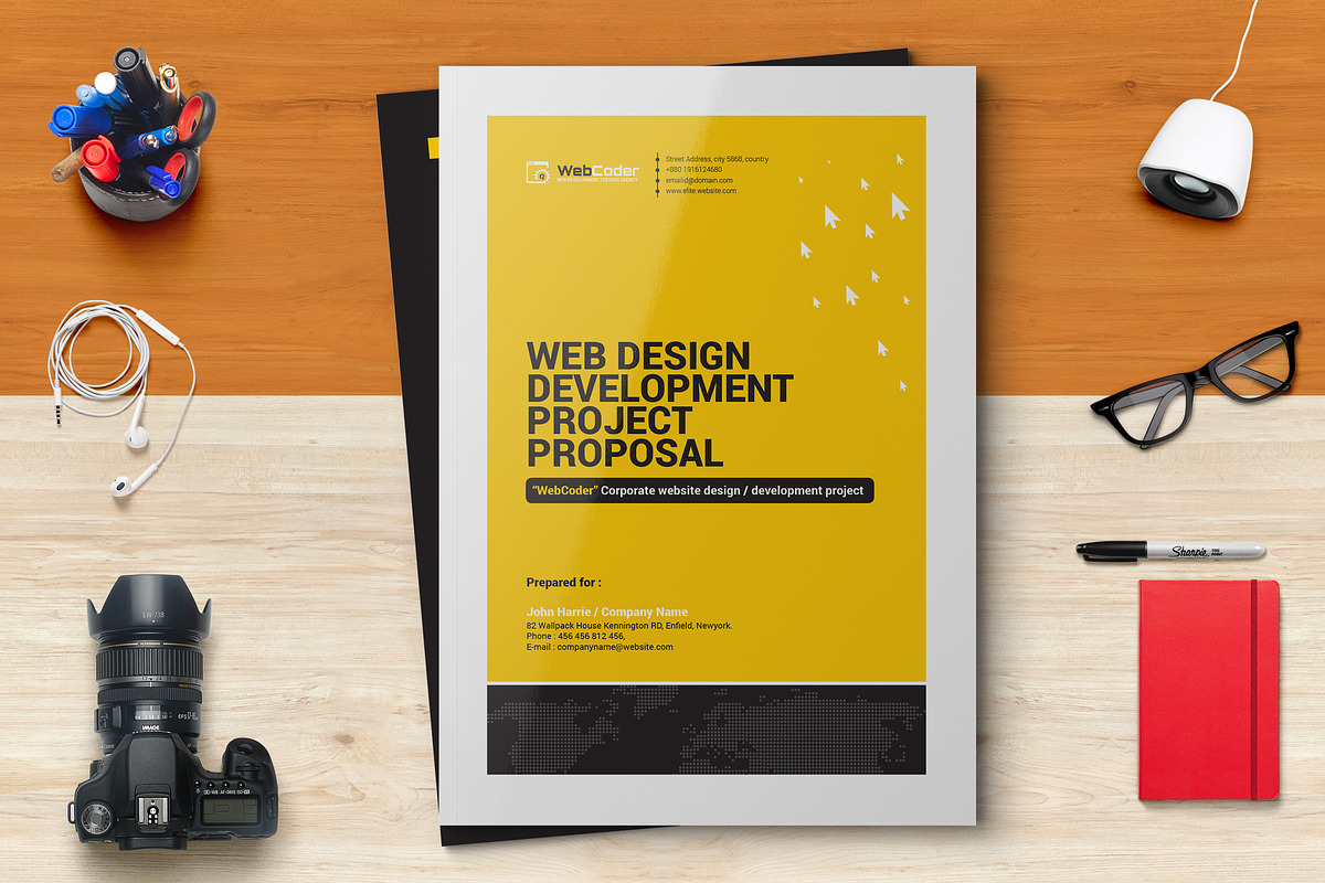 Web Proposal | Design & Development, a Stationery Template by ContestDesign (Photo 1 of 9)