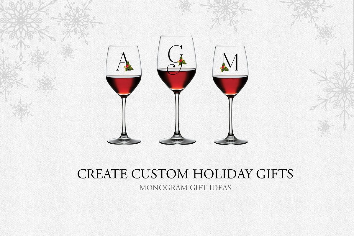 Holiday Alphabet Design Set, a Decorative Illustration by Maggie Stilwell Design (Photo 2 of 10)