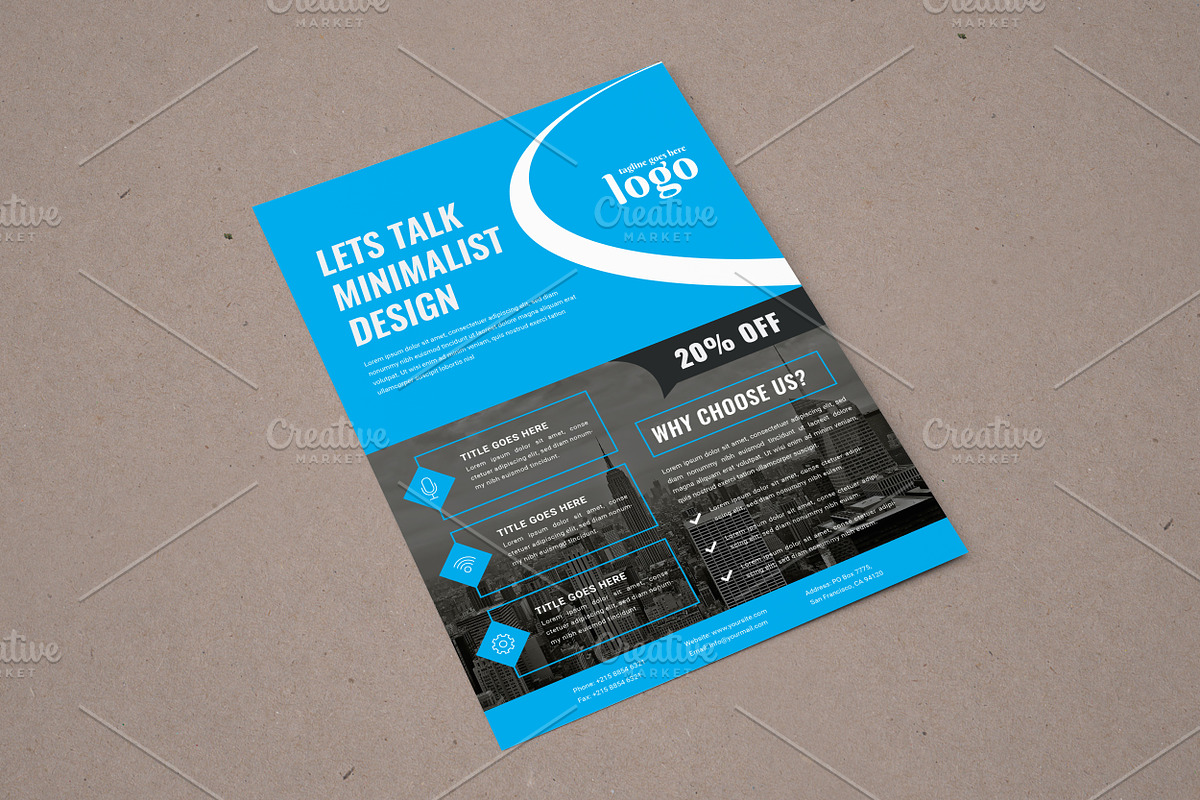 Flyer Template, a Flyer Template by Alice_s (Photo 2 of 10)