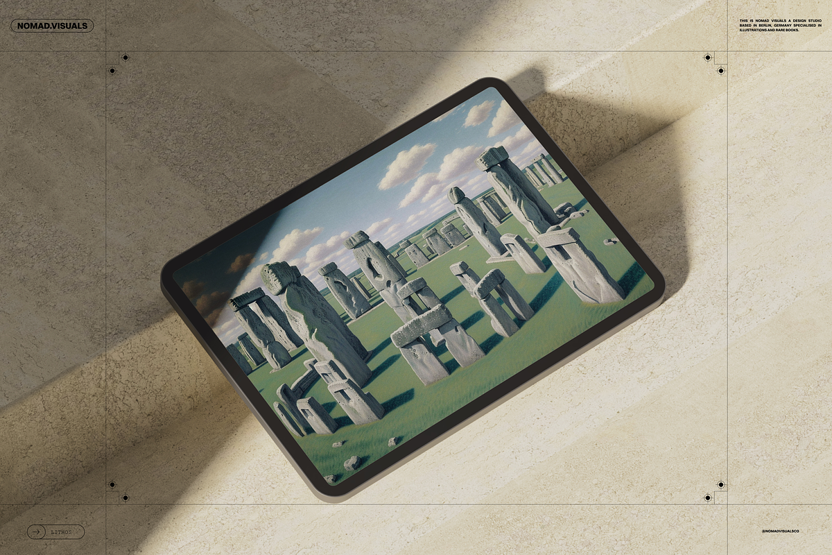 Megaliths Stone Age Illustrations, a Background Graphic by Nomad Visuals (Photo 5 of 15)