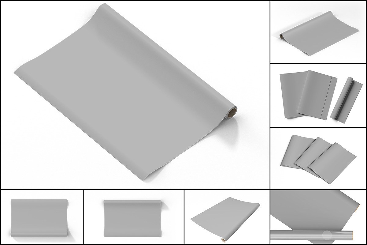 Gift Wrap Mockup, a Product Mockup by Mockupfit (Photo 2 of 12)