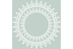 Damask Vector Orient Pattern, a Decorative Illustration by FineArtStudio