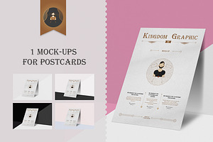 Mock-up Postcard and Cover Vol. 1