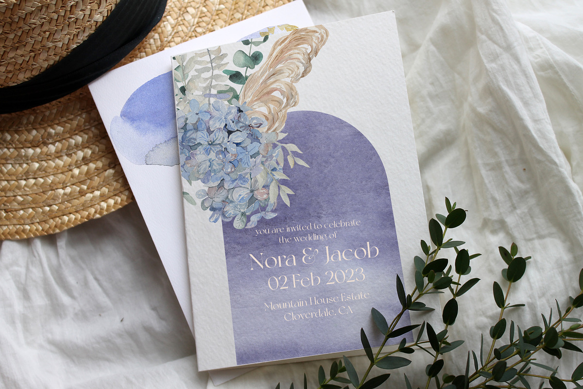 Everlasting Florals Winter Boho, a Seasonal Illustration by Catch the Dream Art (Photo 11 of 12)