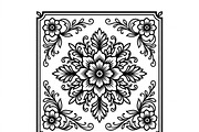50 Elegant Floral Ornament Bundle, a Decorative Illustration by Amazin_art (Thumbnail 32 of 42)