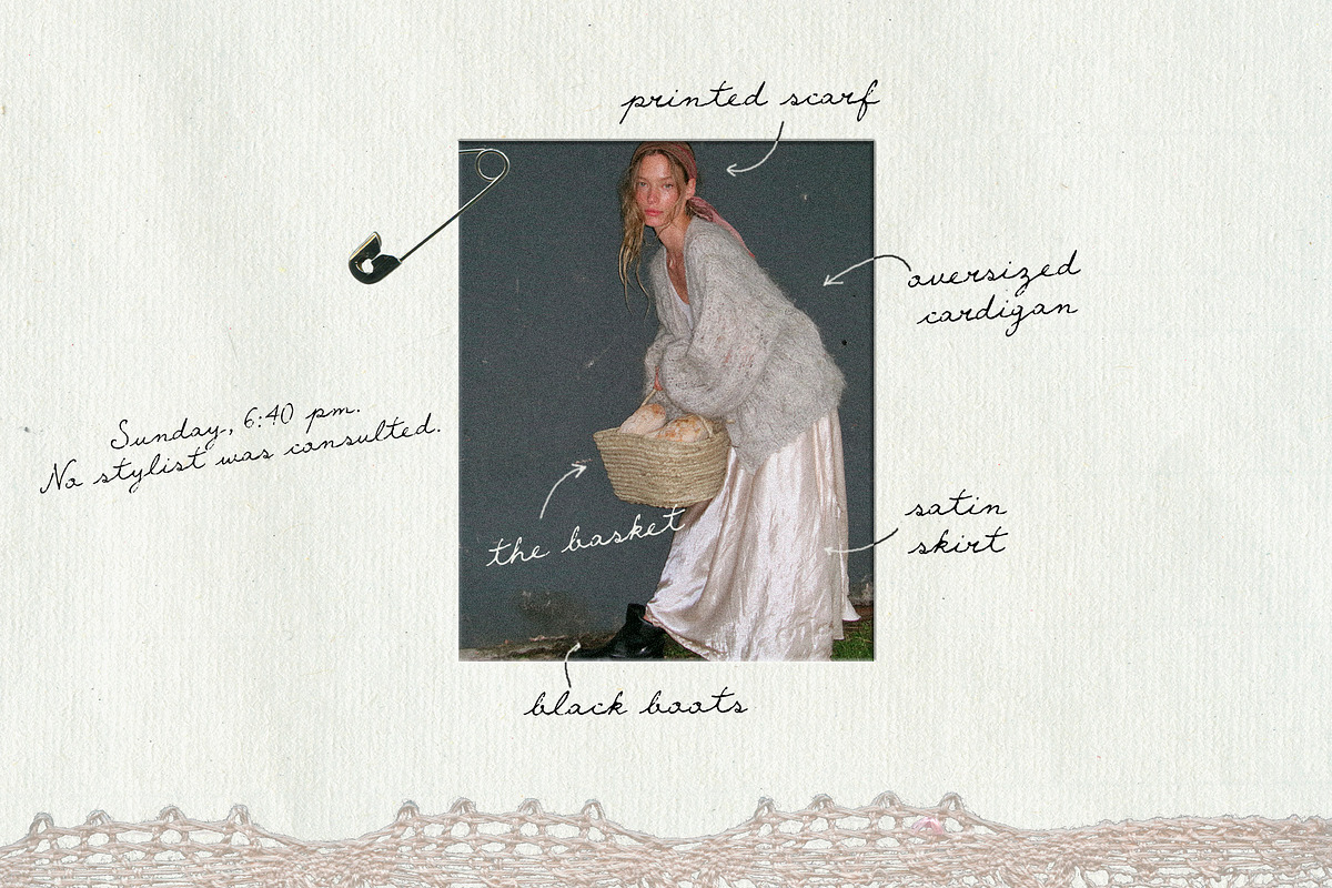 Rough Copy Handwritten Script, a Script Font by Mneme (Photo 8 of 9)