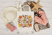 Preppy Autumn Thanksgiving PNG, a Seasonal Illustration by Designking (Thumbnail 2 of 4)