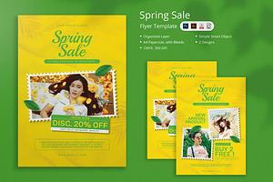 Suki - Spring Sale Flyer, a Flyer Template by Attype