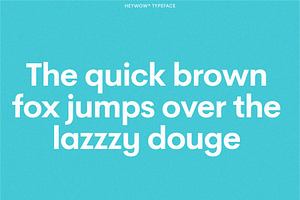 HeyWow Typeface