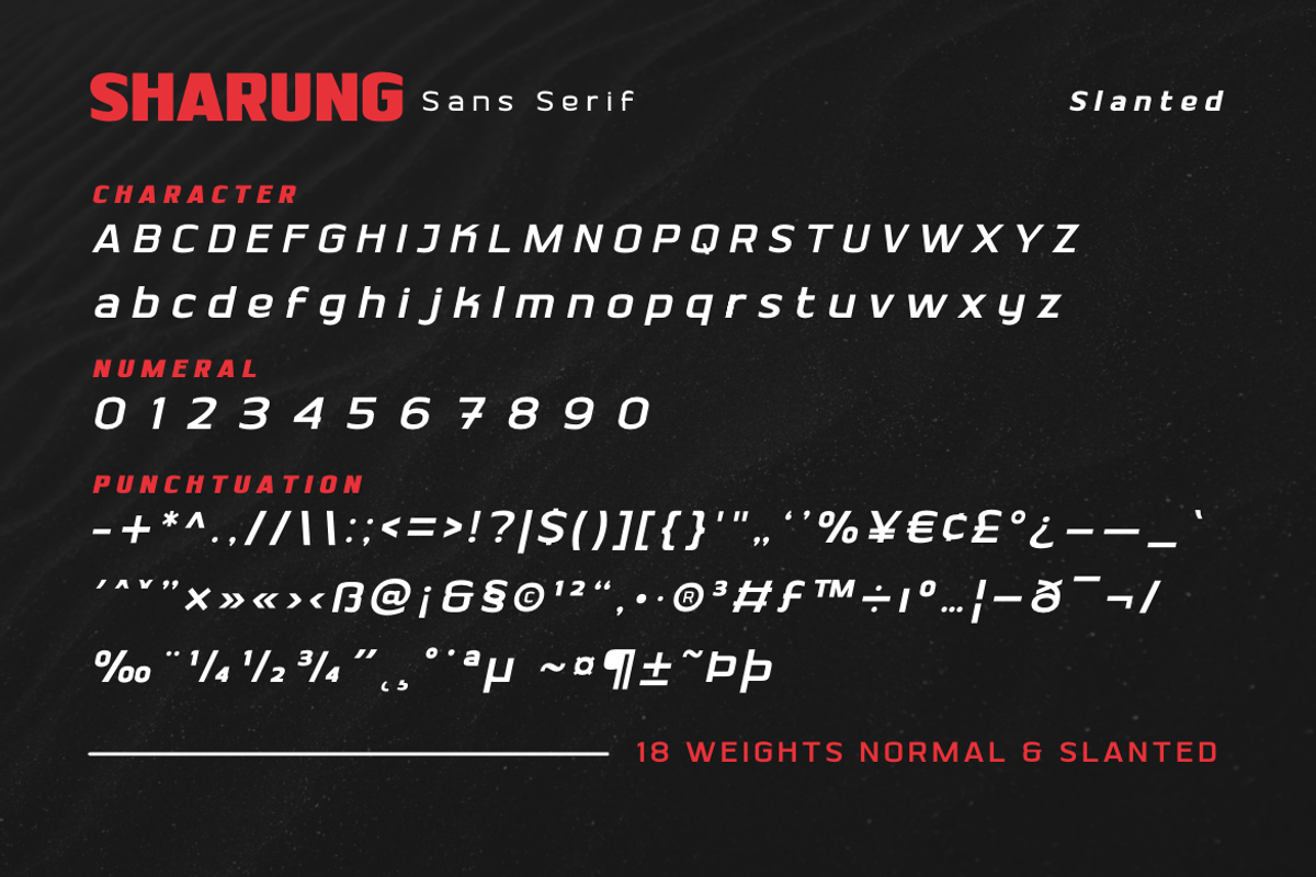 Sharung, a Sans Serif Font by twinstd (Photo 12 of 13)