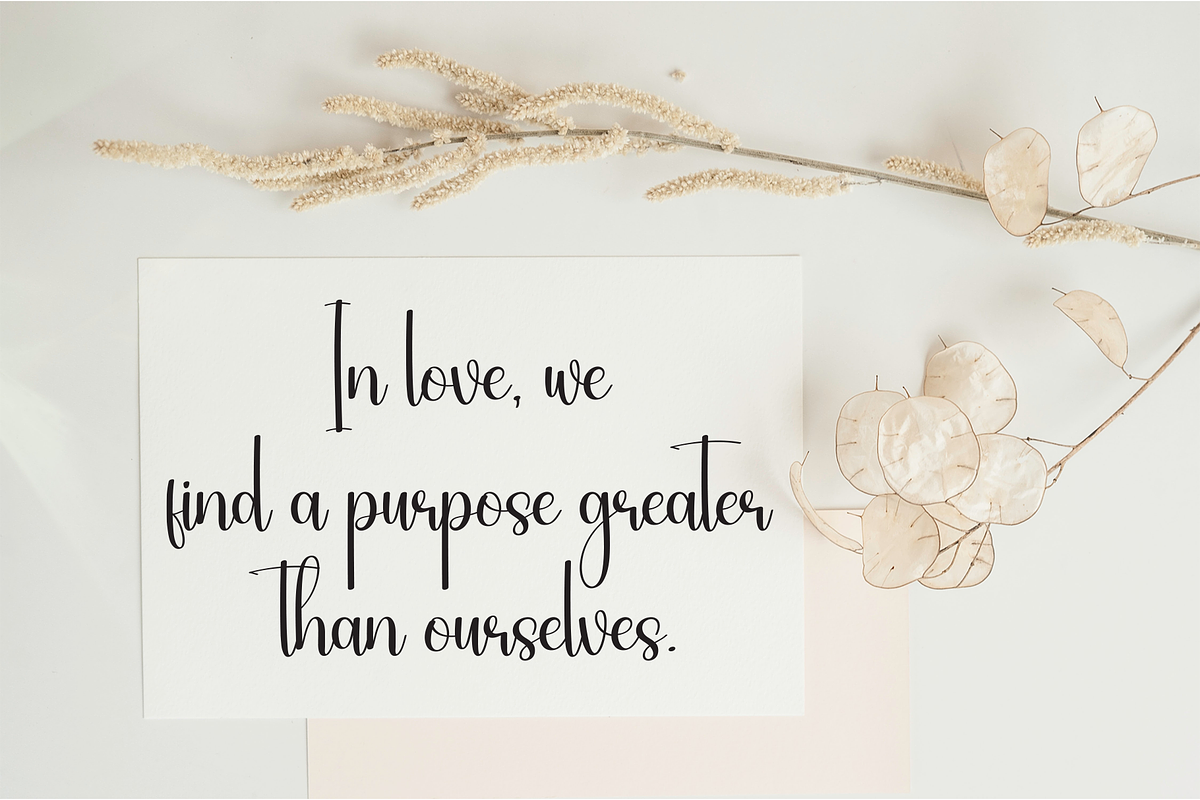 Calligraphy | Script Font, a Handwritten Font by Scratchones (Photo 2 of 8)