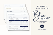 INVOICE CANVA TEMPLATE, a Print Template by The Little Lily Studio (Thumbnail 1 of 5)