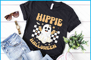 Retro Groovy Hippie Halloween Costum