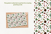 Watercolor Autumn Pattern and Frames, an Object Graphic by Dina Guiter (Thumbnail 4 of 14)