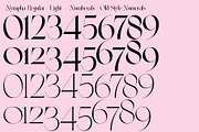 Nympha Luxurious Font, a Font by Lacre Type Foundry (Thumbnail 16 of 22)