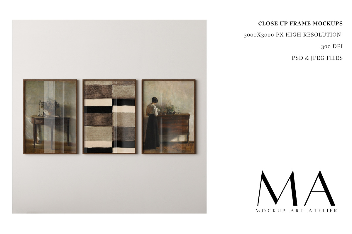 600 Frame Mockup Mega Bundle, a Household Mockup by Mockup Art Atelier (Photo 17 of 21)