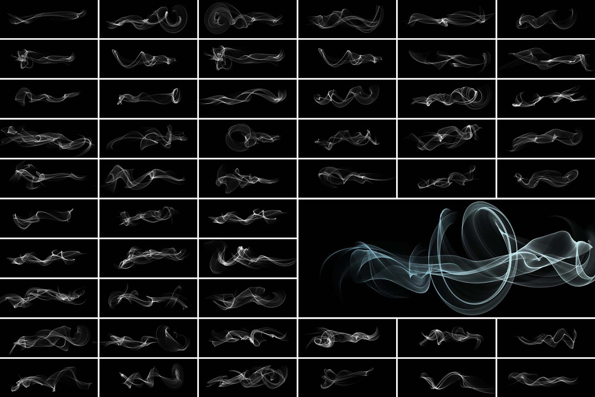 Smoke Photoshop Brush Collation, a Brush Add-On by MRI STUDIO (Photo 3 of 41)