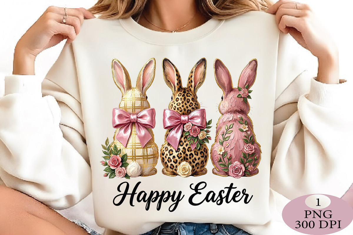 Brush Stroke Happy Easter PNG, an Illustration by Daily.Designs (Photo 2 of 5)
