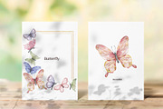 Watercolor Butterfly Collection, a Decorative Illustration by MayaNavits (Thumbnail 12 of 15)