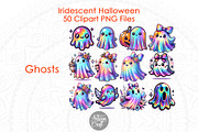 Iridescent Halloween Clipart 50, a Seasonal Illustration by Artisan Craft (Thumbnail 10 of 10)