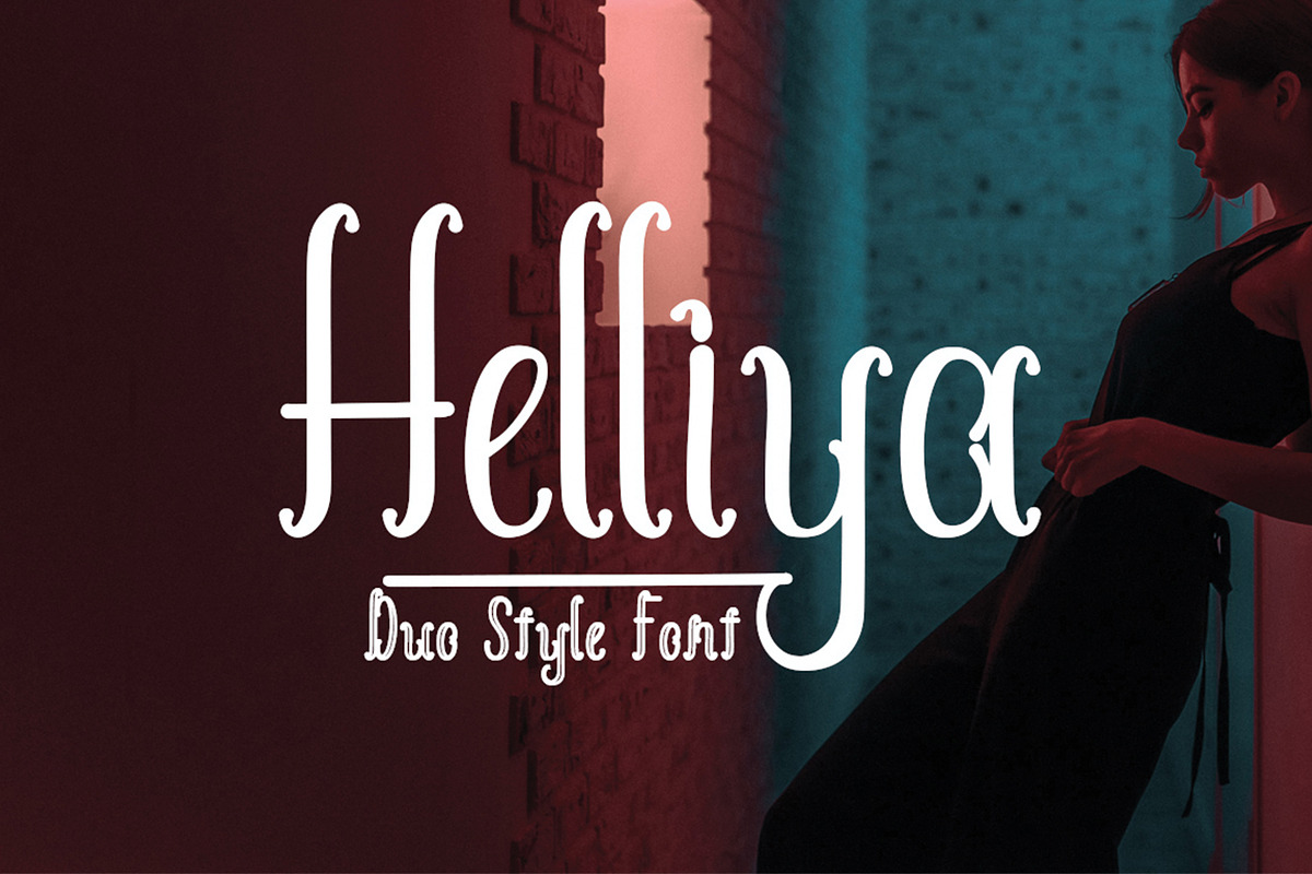 Helliya Duo Style, a Sans Serif Font by PollemSt (Photo 1 of 7)