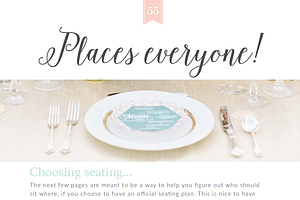 Printable Wedding Planning Kit