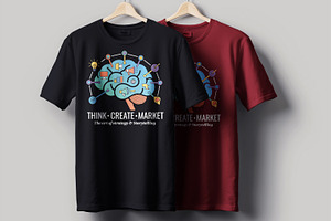 Marketing TShirt Design, a Stationery Template by MightyDesign
