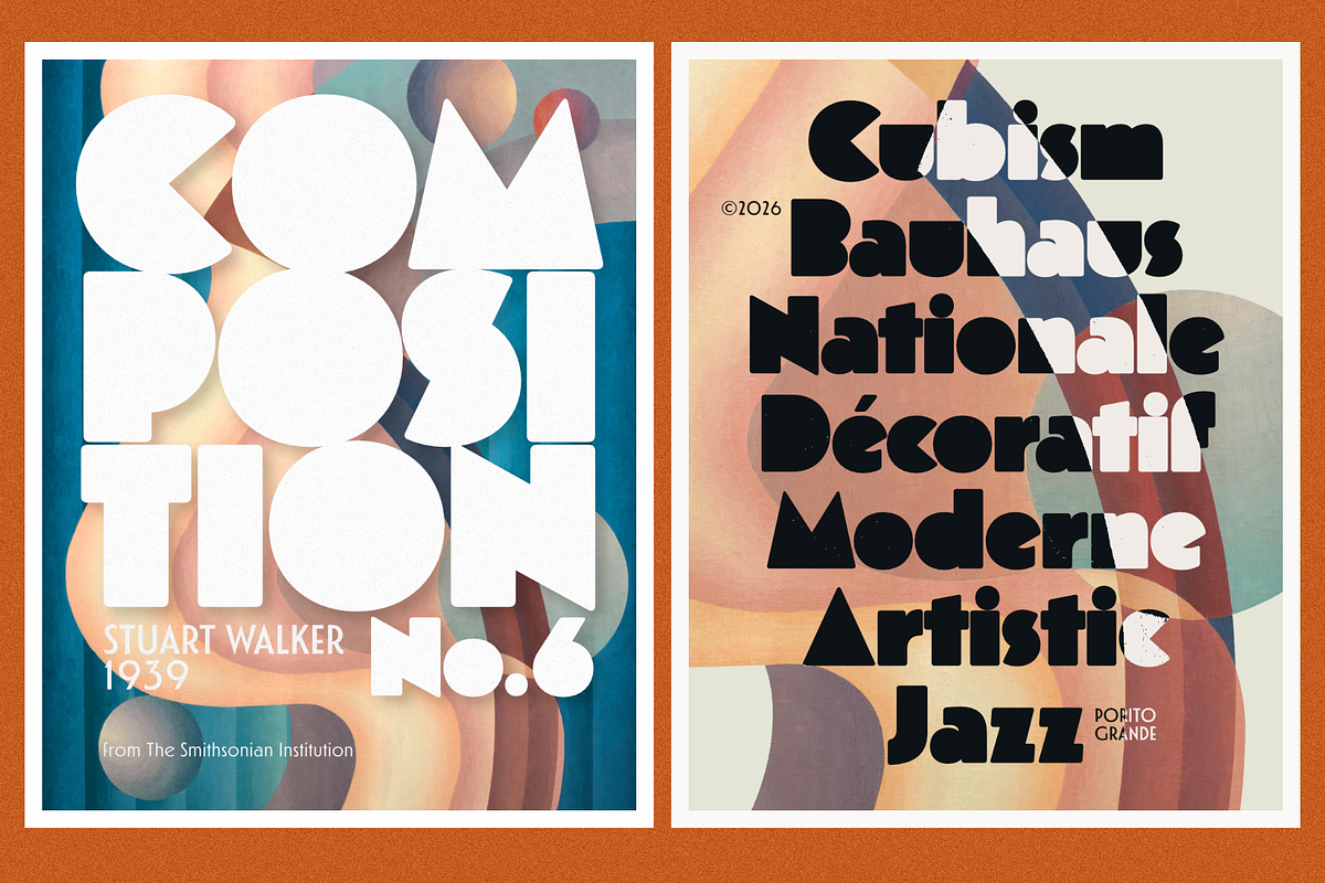 Porito Grande, a Sans Serif Font by Nasir Udin (Photo 6 of 10)
