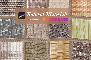 Natural Materials For Procreate