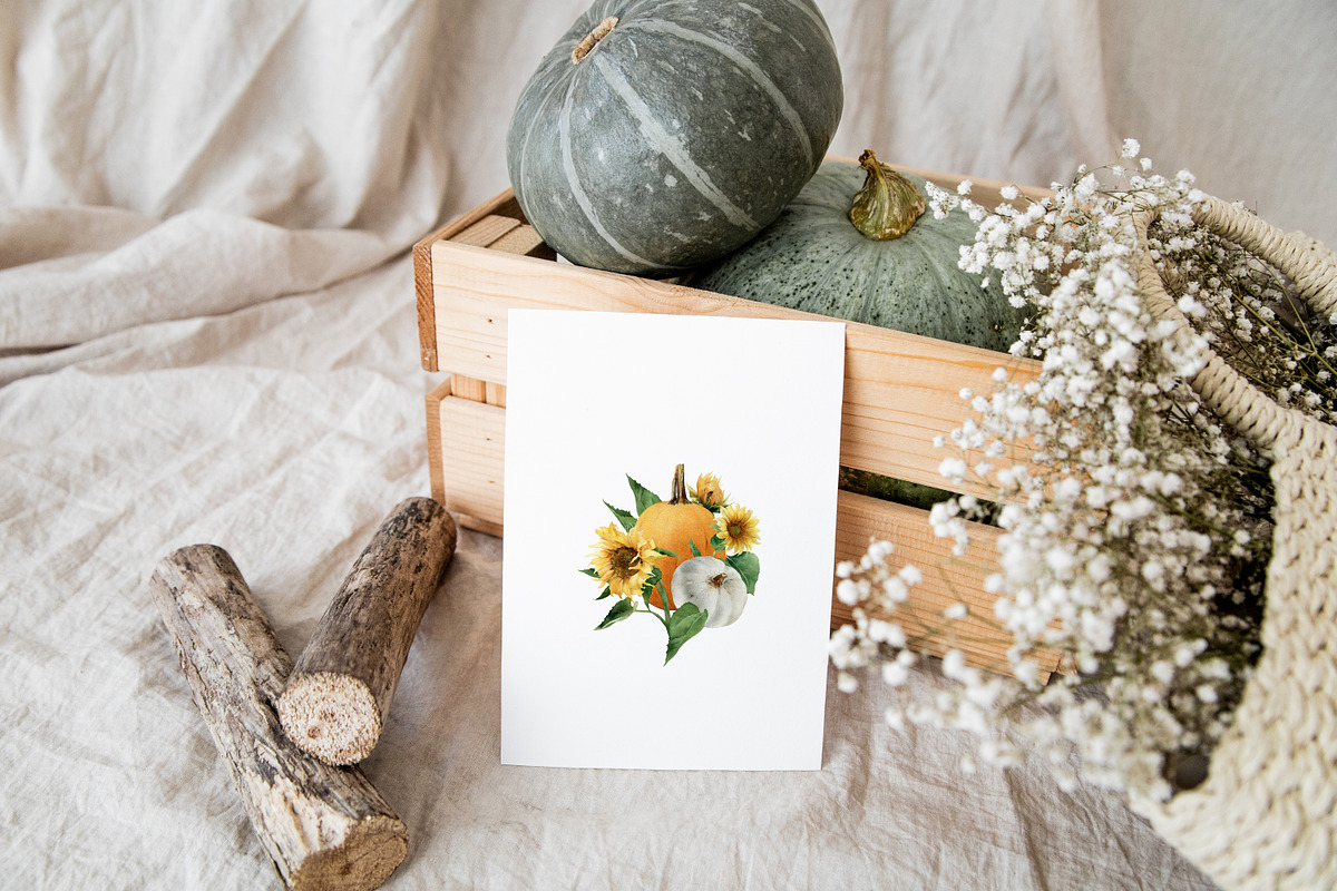 Sunflower Watercolor summer flowers, a Decorative Illustration by Diana Askarova Art (Photo 7 of 8)