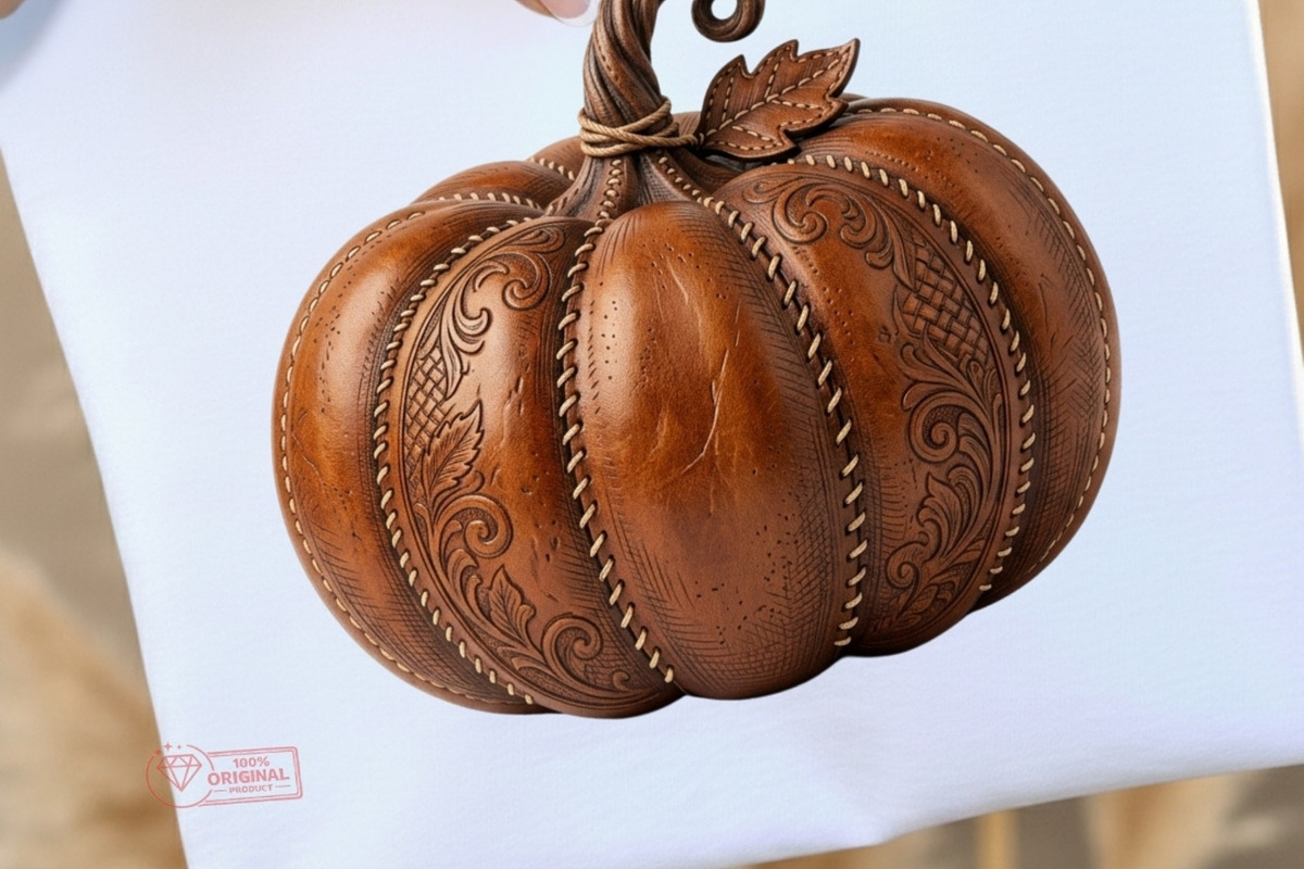 Rustic Western Pumpkin Clipart, a Seasonal Illustration by Tanya Kart (Photo 4 of 10)