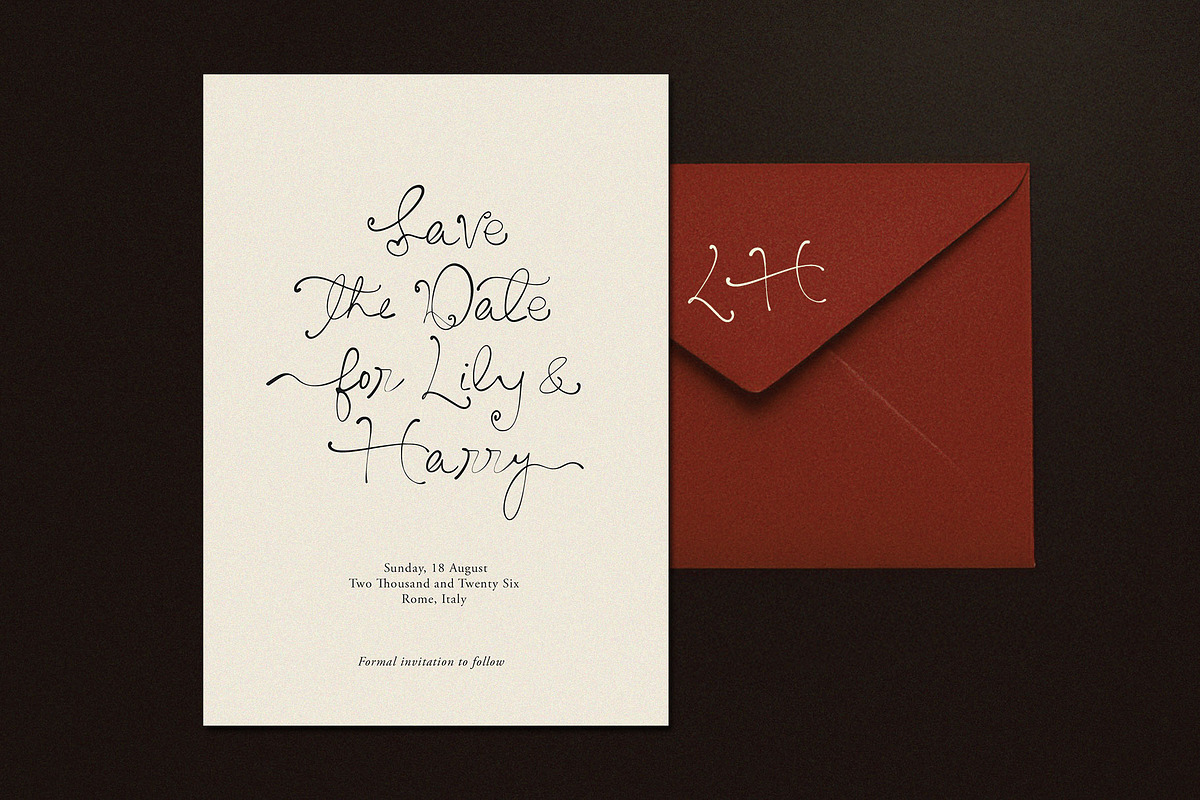 The Fioresque Handwritten Font, a Script Font by Calamar Studio (Photo 3 of 19)