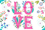 Floral bunch, a Decorative Illustration by Marusha Belle (Thumbnail 1 of 5)