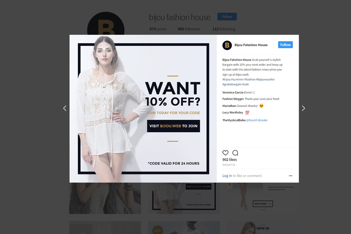 Instagraphics Social Media Templates, a Social Media Template by Twinbrush (Photo 6 of 8)