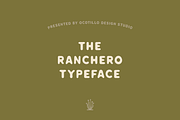RANCHERO by Ocotillo Design Studio, a Sans Serif Font by Ocotillo Design Studio (Thumbnail 3 of 5)