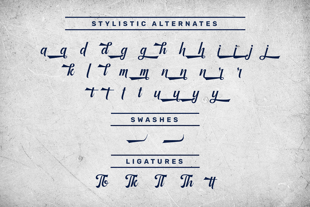 Montell - Vintage Script, a Script Font by Hasbi Creative (Photo 11 of 11)