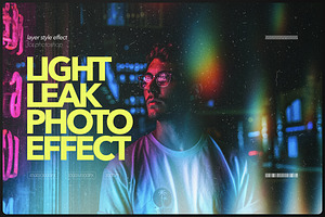 Light Leak Photo Effect, a Layer Style Add-On by Milka