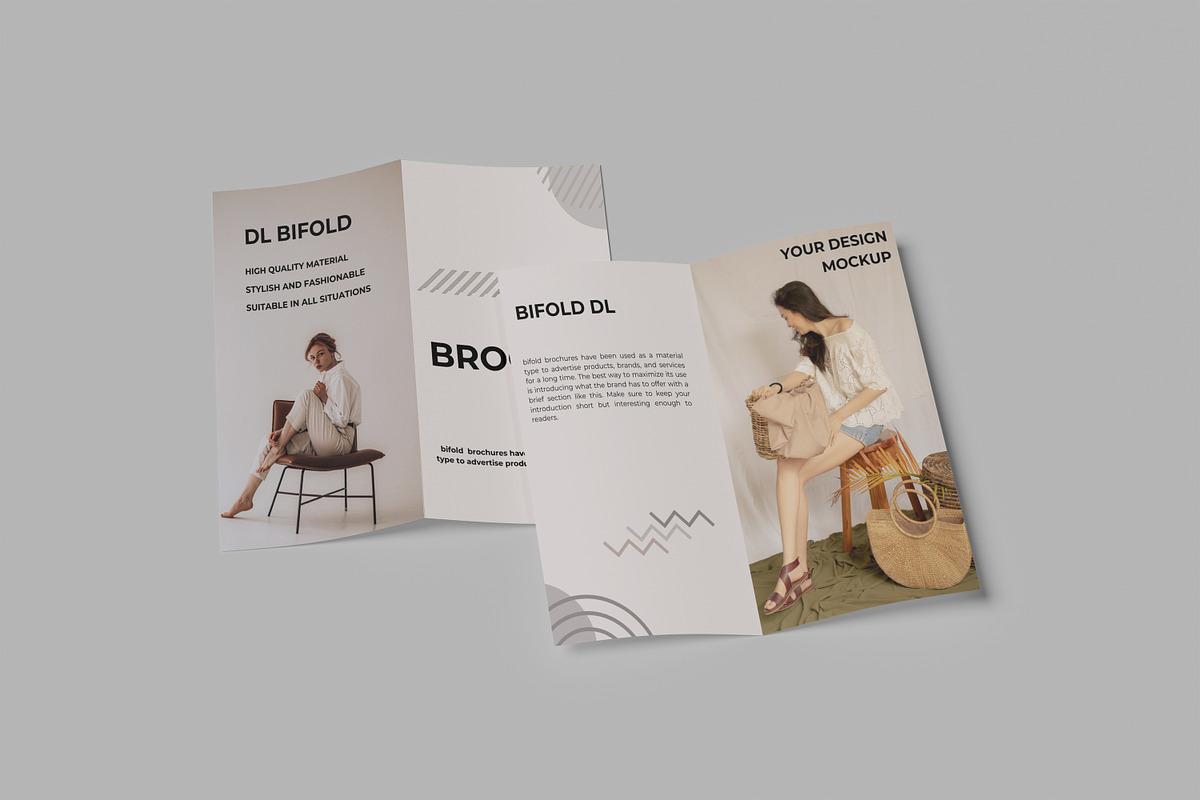 Bifold DL Flyer Mockups preview 5
